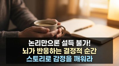 사실은 사실로 물리칠 수 없다. 결국 스토리가 이긴다.