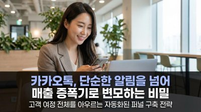 카카오톡 채널, '공지창' 버리고 '매출 퍼널'로 설계하는 3단계 전략